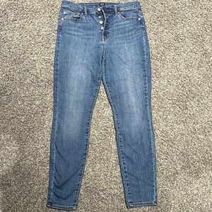 The Gap womens 29 Regular High arise